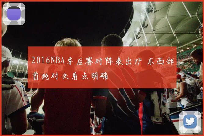 2016NBA季后赛对阵表出炉 东西部首轮对决看点明确